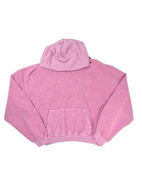 Skylrk Reverse Hoodie in Powder Pink